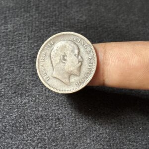 Edward 1909 One Quarter Anna